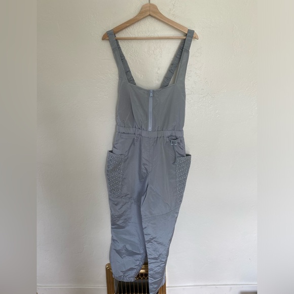 New Free People✨Chaparral Convertible Hike Onesie- Blue Smoke - Picture 4 of 7